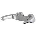 Polished Silver Bath Shower Faucet B6179
