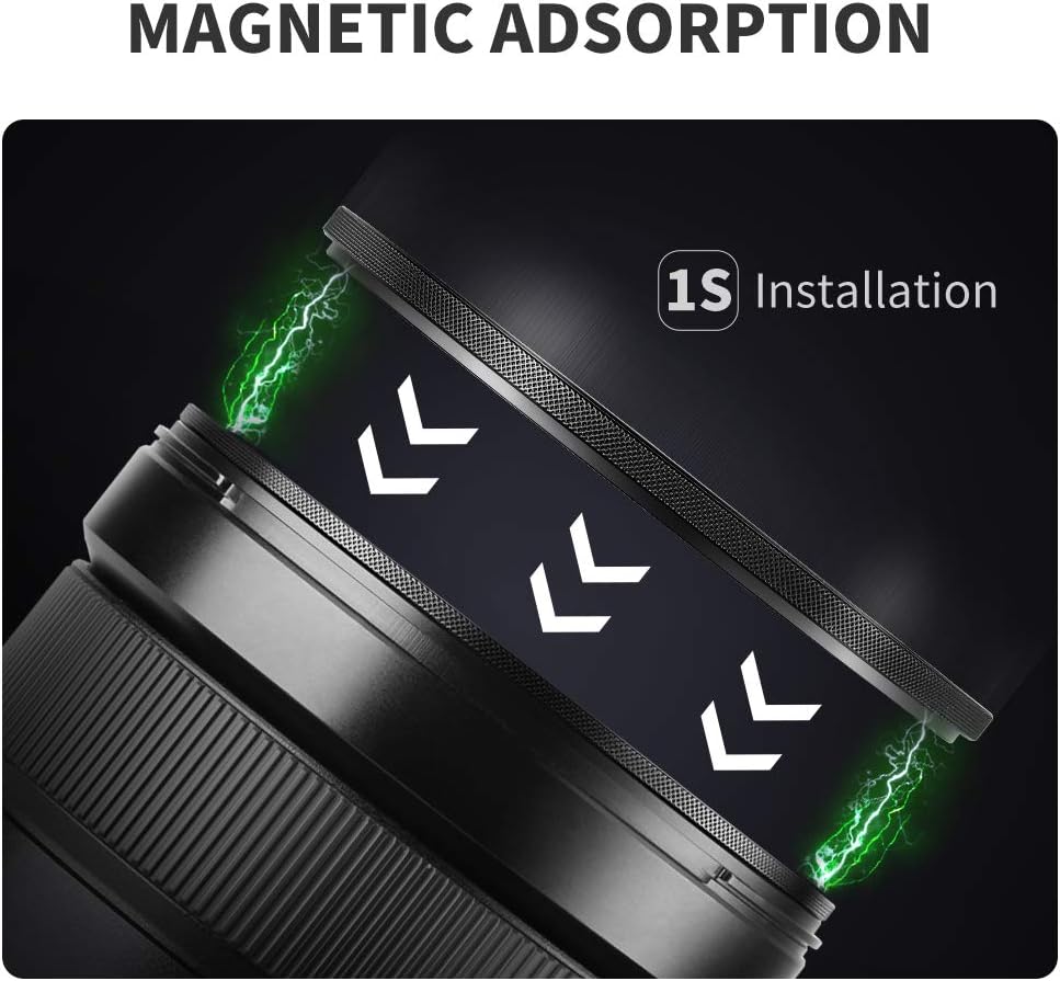 55mm Magnetic Lens Filter Kit with MCUV CPL ND1000 H1029