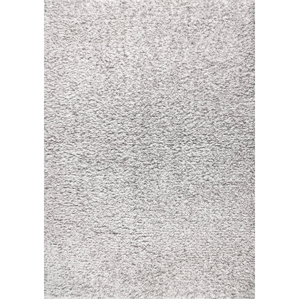 Gray Polyester Shag Runner K32115