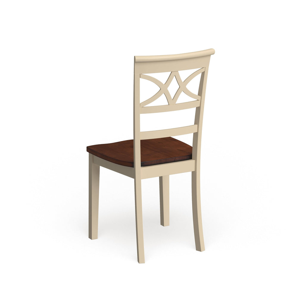 Cream Dining Chair Set of 2 V4438