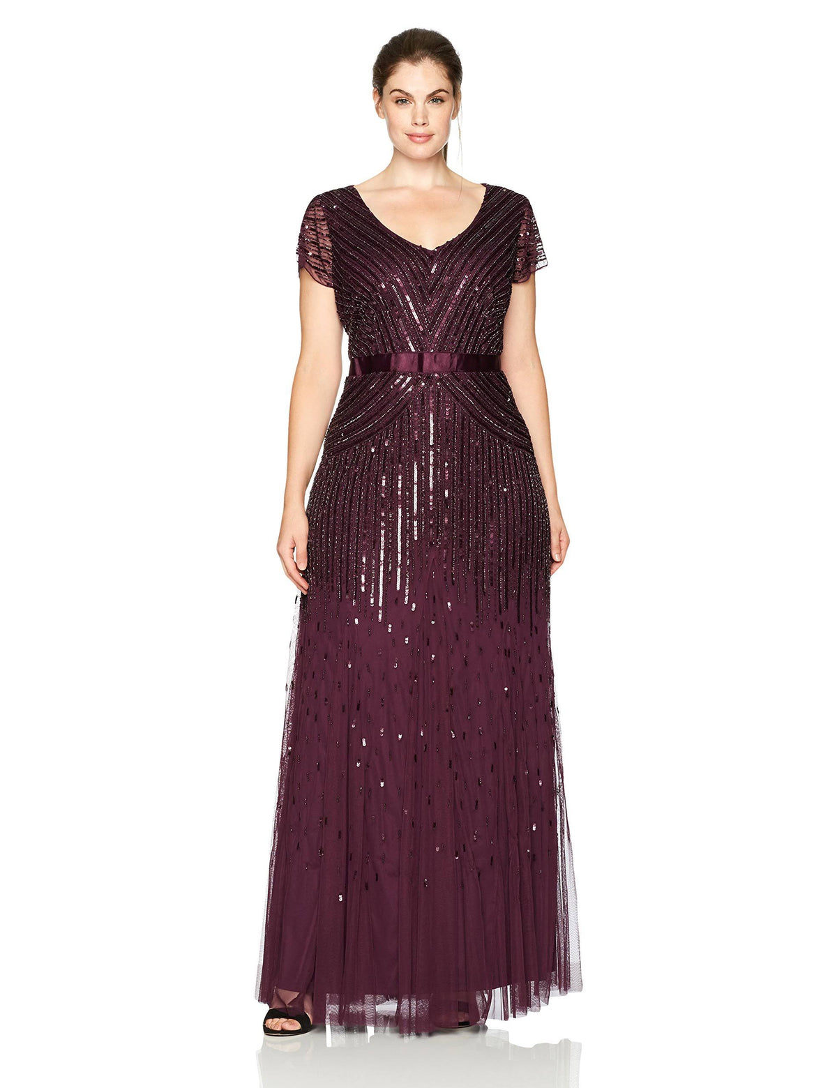 Beaded Gown W568479