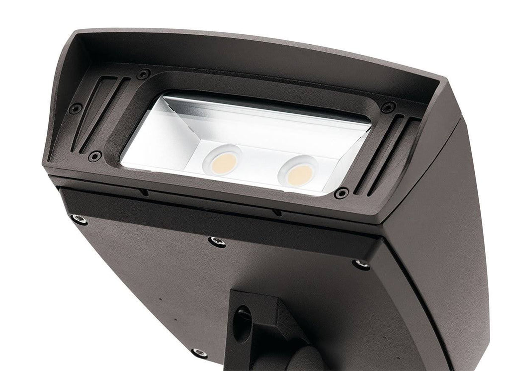 Textured Architectural Bronze LED Landscape Flood Light W6067