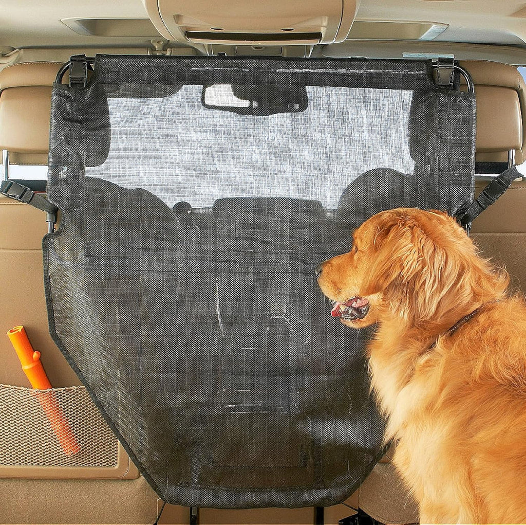 Dog Barrier Gate with Steel Frame W8457
