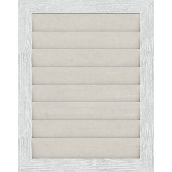 Primed Non-Functional Vertical Gable Vent X616
