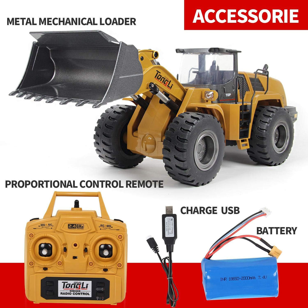 Metal RC Bulldozer Q24675