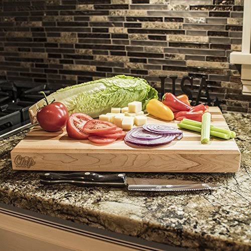Maple & Cherry Hardwood Cutting Board (16x12) S18563