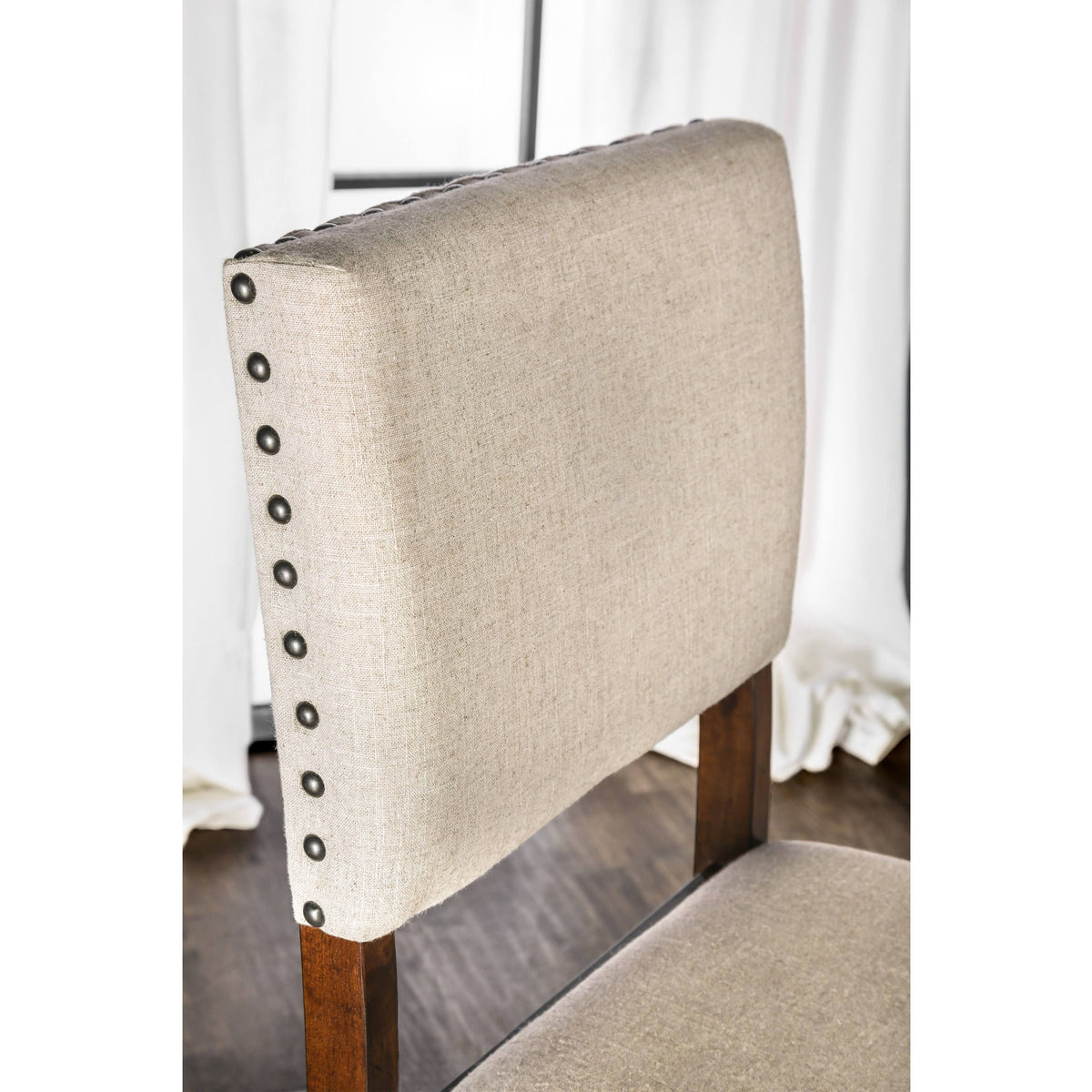 Brown Cherry Counter Height Chair (Set of 2) J294270
