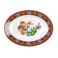 13x22 x 9 3/4x22 Peacock Oval Platter Z588