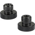 1/4x22-20 Female to 5/8x22-27 Male Microphone Screw Adapter 2-Pack O29085