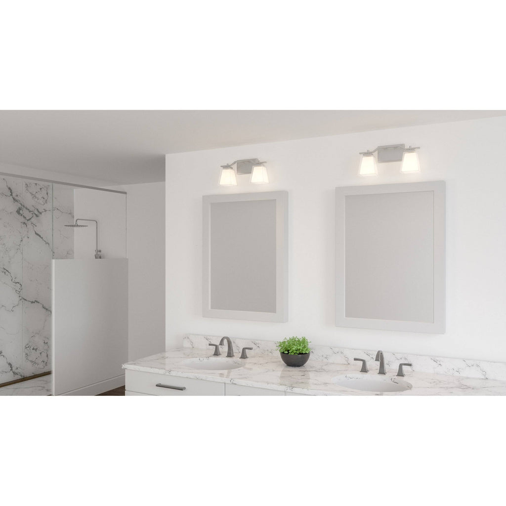 Brushed Nickel Bath Light P82344