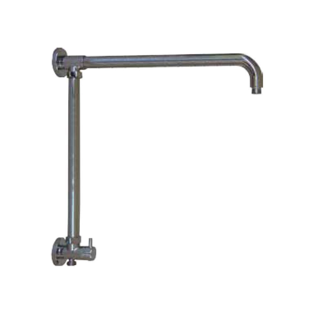 Chrome Vertical Riser with Shower Arm and Built in Diverter H119397