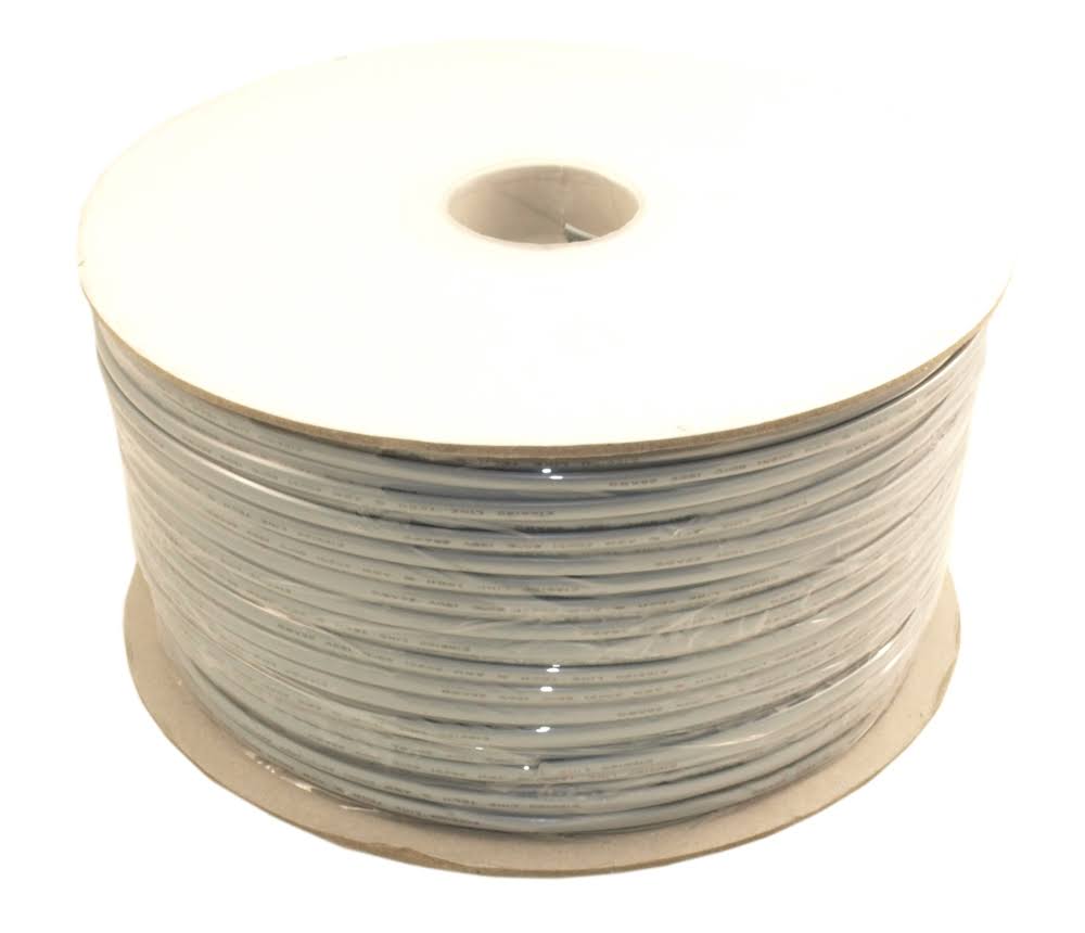 1000ft RJ11 Modular Telephone Cable 6P4C 4 Conductor 2 Lines G327996