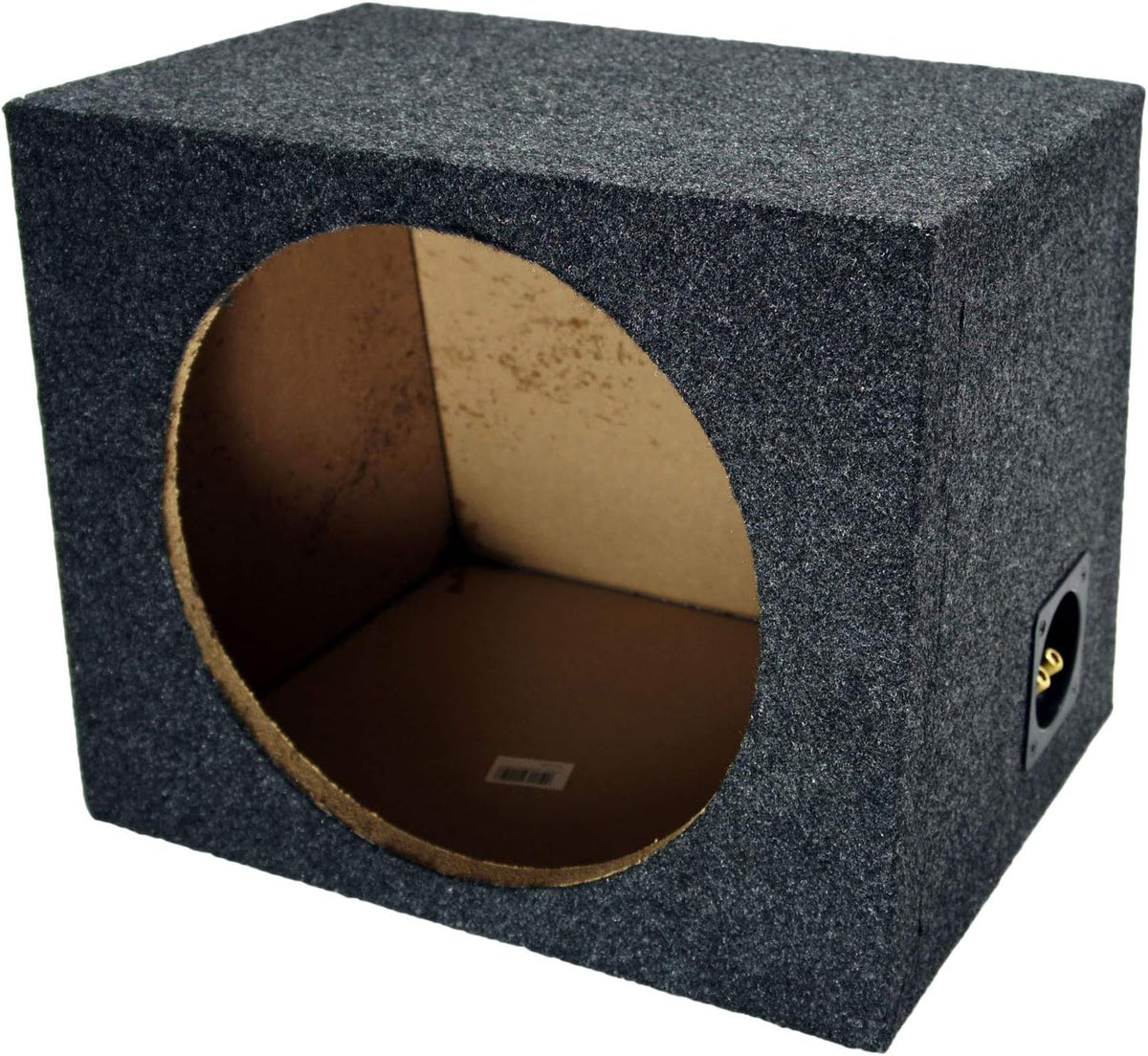 Single 12 Sealed Subwoofer Enclosure 5/8 MDF Wood Z518