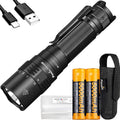 3000 Lumen USB-C Rechargeable Flashlight with 2X 5000mAh Batteries P324