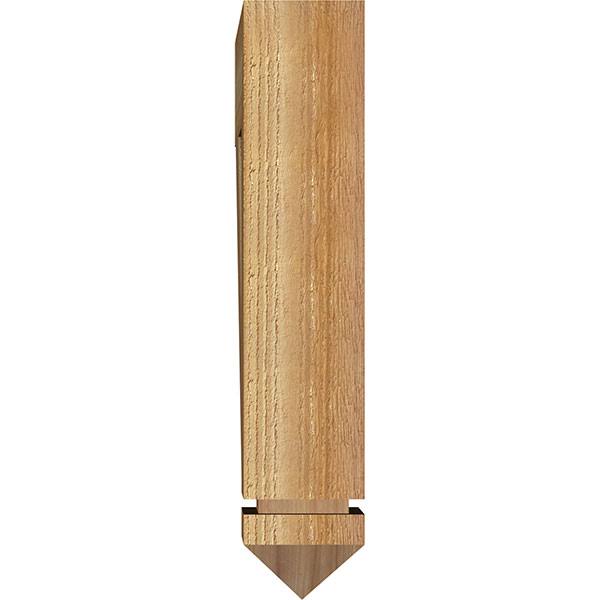 4 inch x 20 inch x 20 inch Western Red Cedar Bracket C623