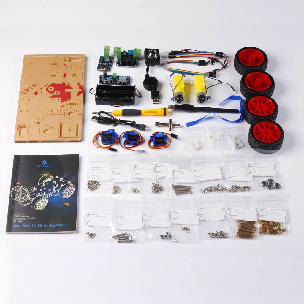 Smart Video Car Kit for Raspberry Pi I38462