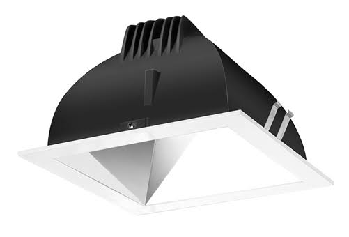 Finishing SC 6x22 Square 2700K LED 80 Degrees Specular Cone White Ring V102