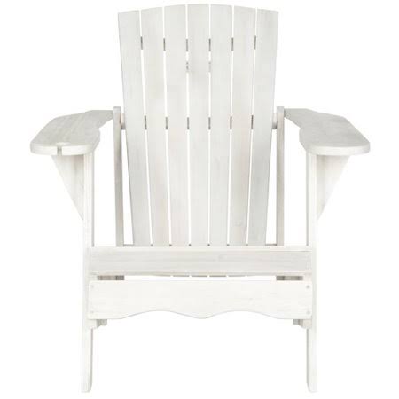 White Solid Wood Adirondack Chair V211074