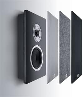 White 2-Way Wall Speaker Pair with Metal Wall Bracket G879