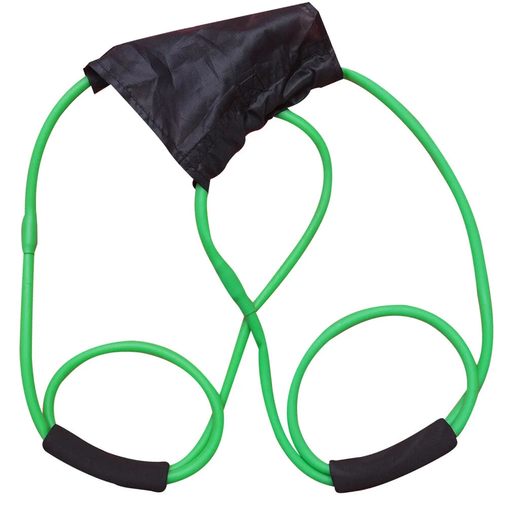 Water Balloon Launcher Slingshot Outdoor Toy (Green Line, Length 1.5 Meters) O991