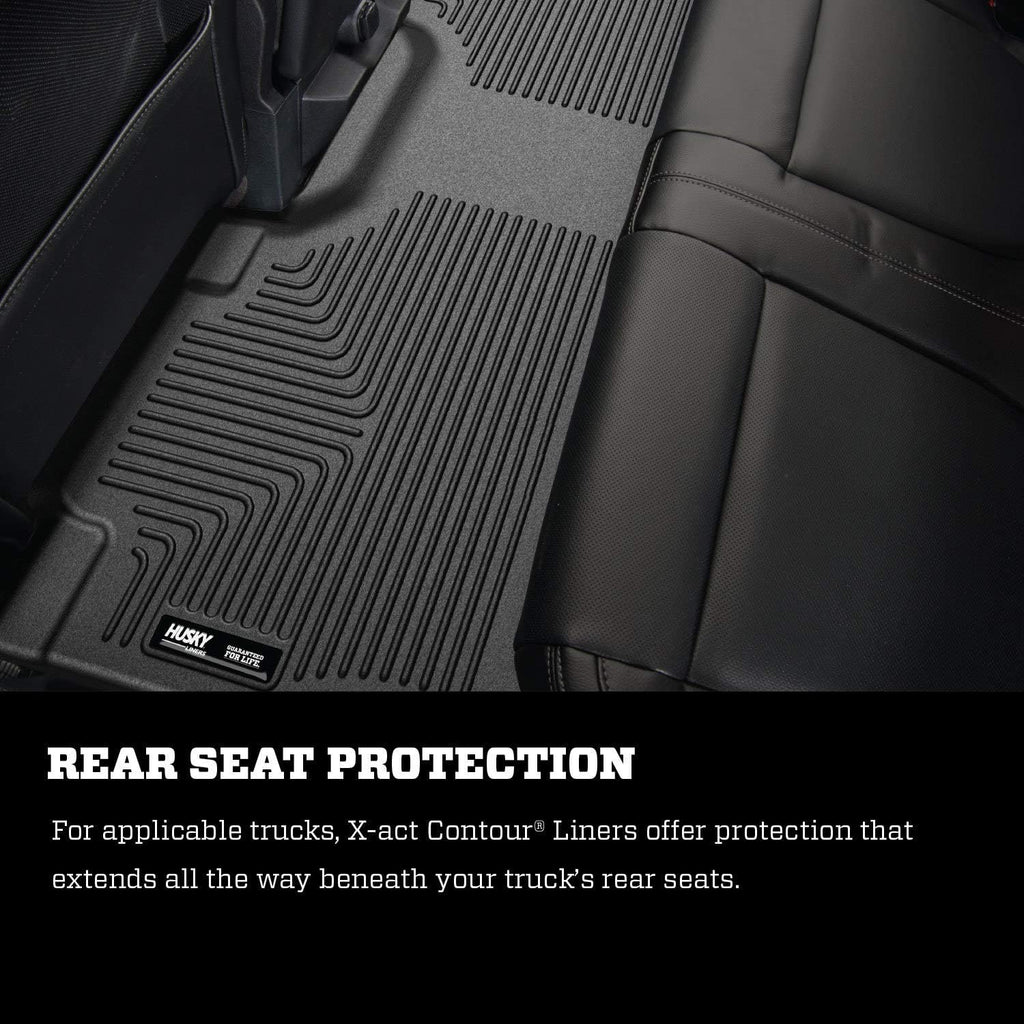 Black Front & 2nd Seat Floor Liners 3 Pcs G6975