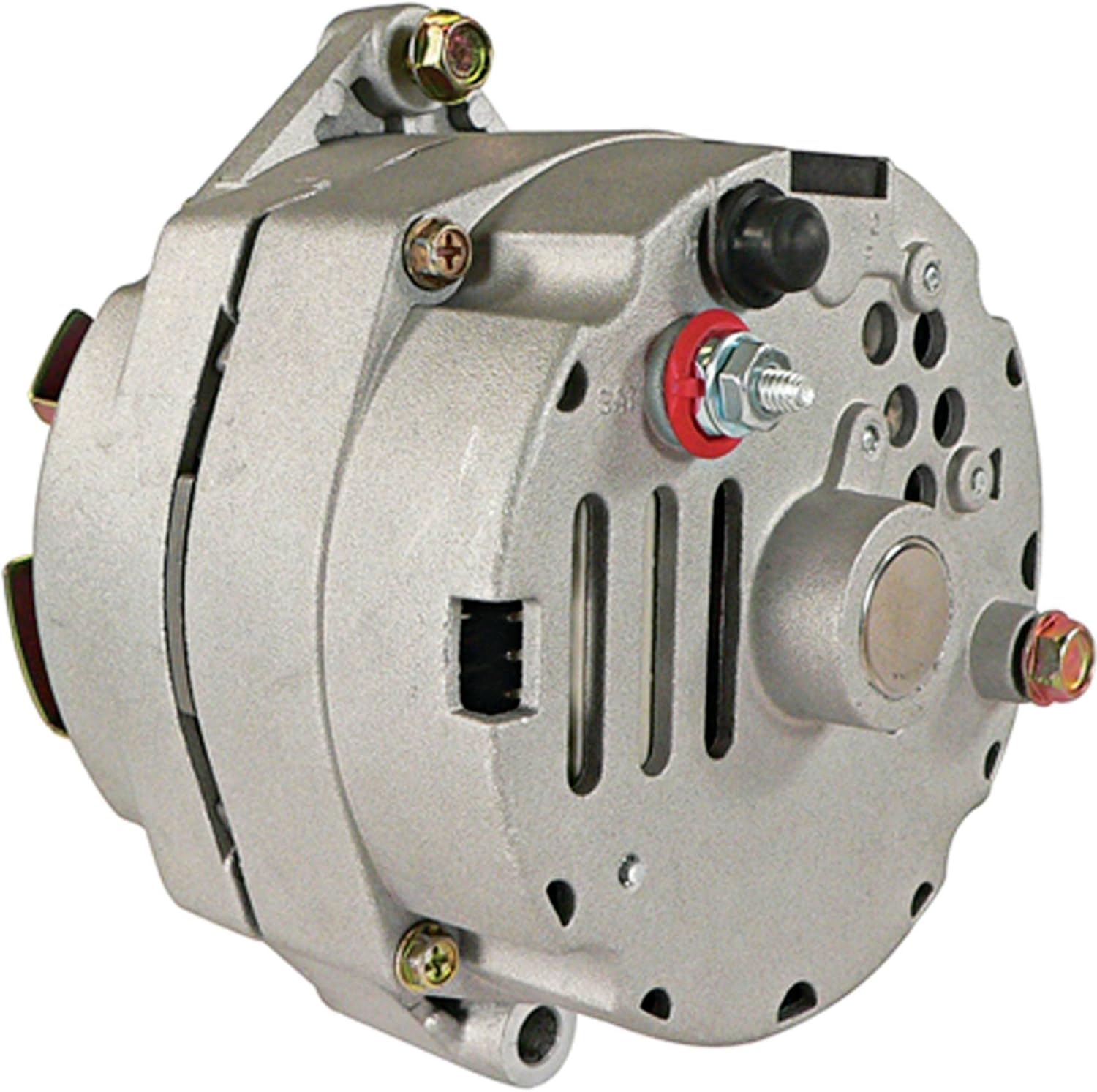 New Alternator Compatible with 10Si Delco 1-Wire 63 Amp With R-Terminal Stud On Rear Q1329
